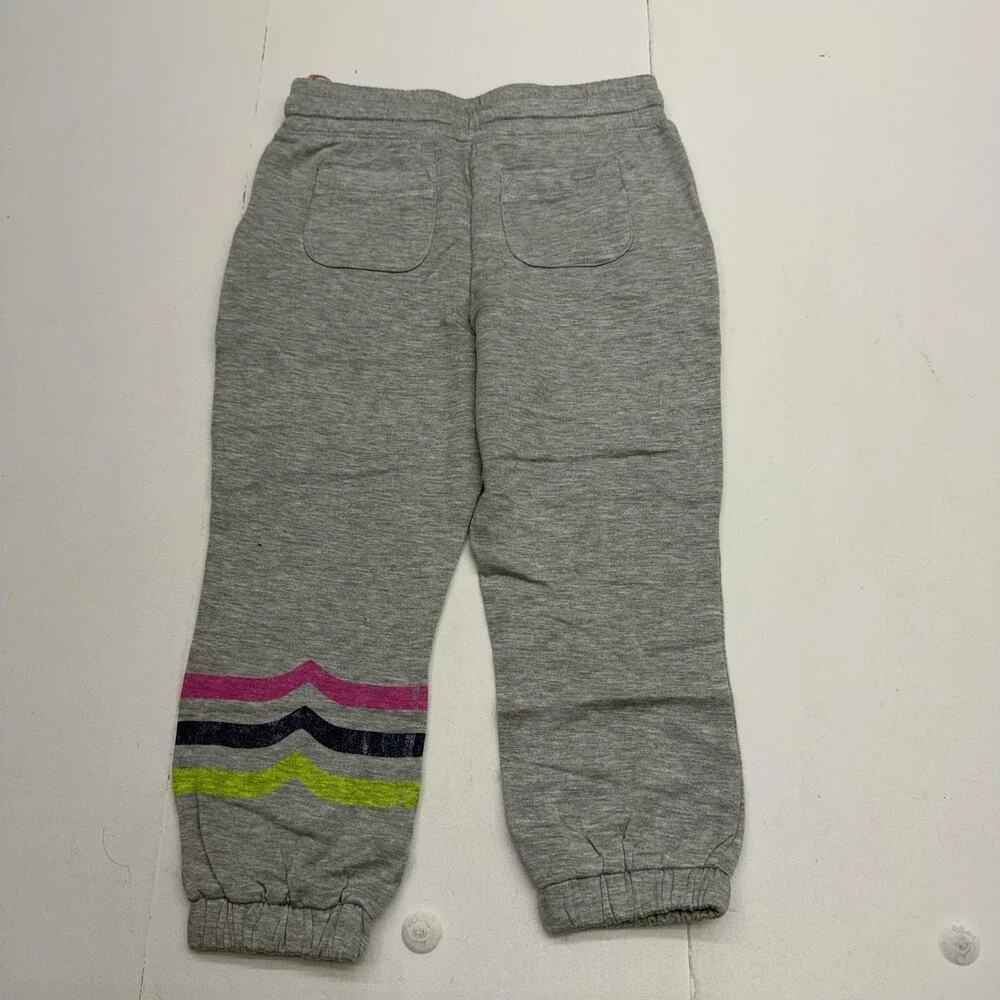 Vineyard Vines Sweatpants Girls 4T Gray Dreamlight Stripe Jogger Fleece Casual